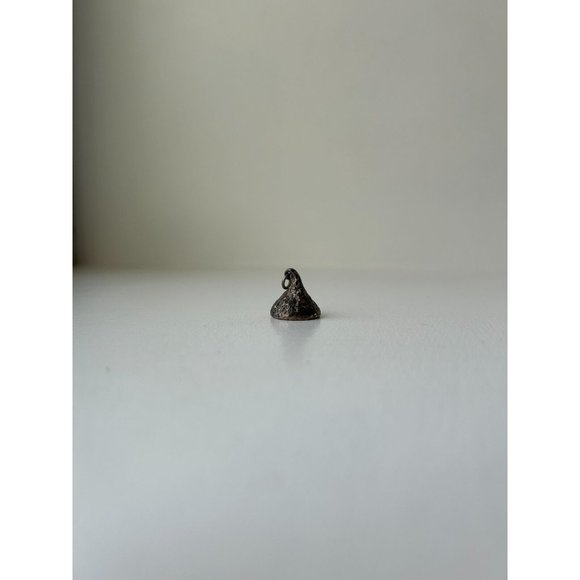 Vintage JCF Sterling Silver SOLID Hershey's Kiss Charm Pendant 14 gr Valentines - Picture 3 of 7